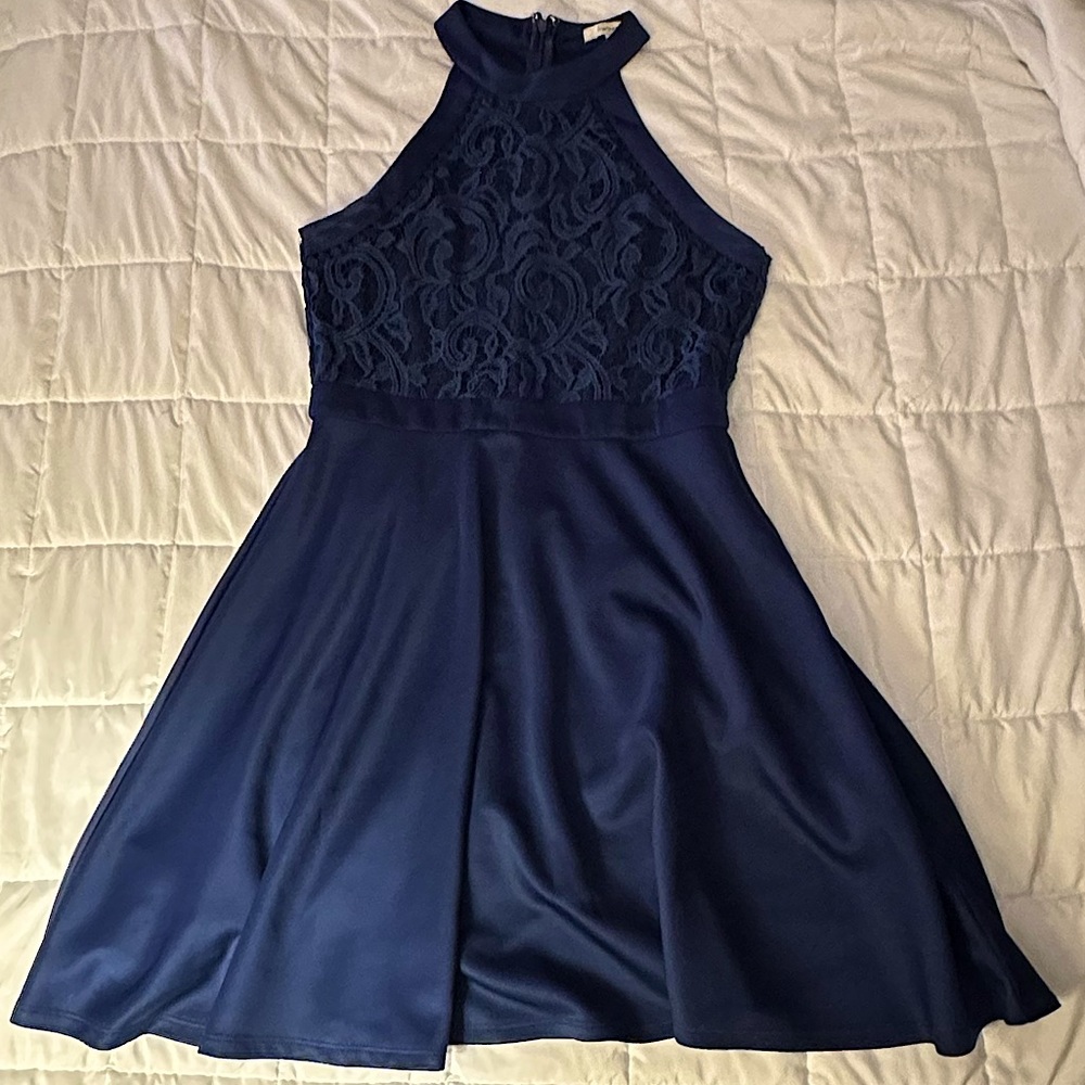 Navy Blue Dress